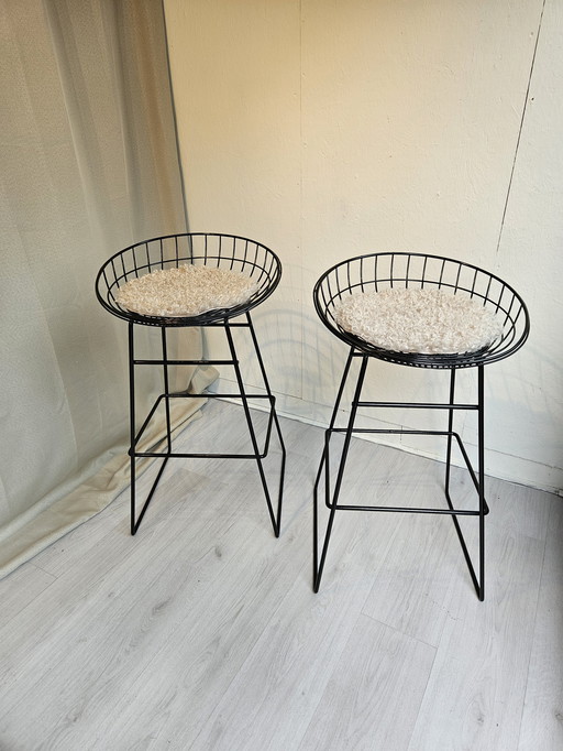 2x Pastoe Stools by Cees Braakman