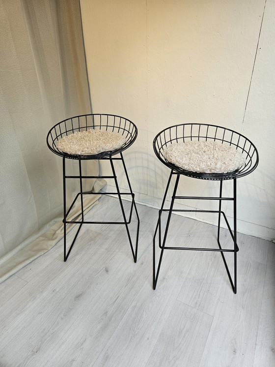 Image 1 of 2x Pastoe Stools by Cees Braakman