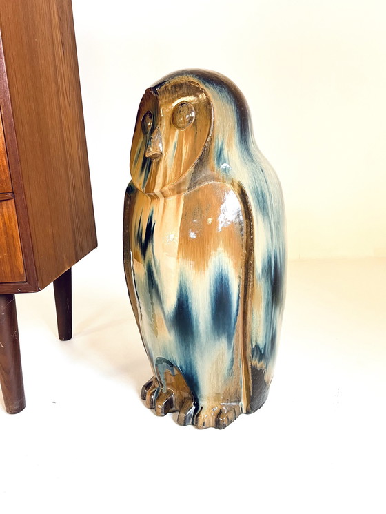 Image 1 of Ceramic Owl, Rudi Stahl '60