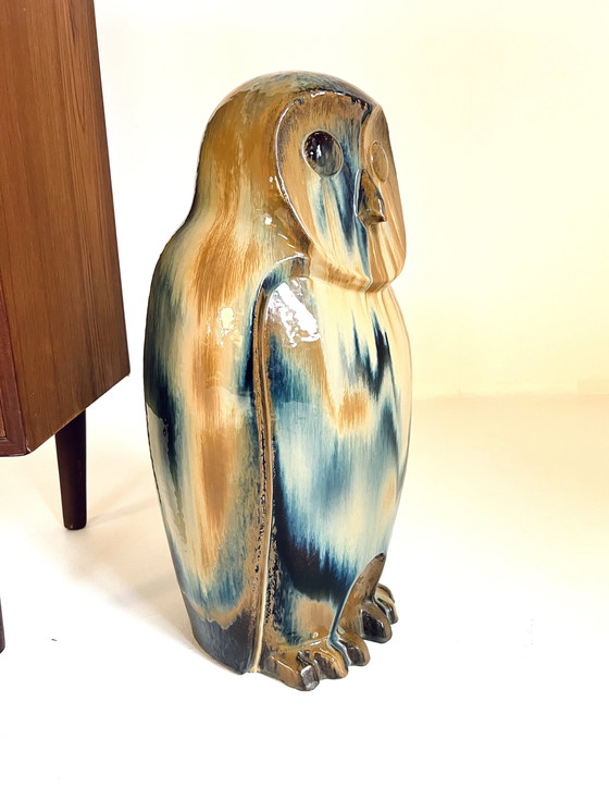 Image 1 of Ceramic Owl, Rudi Stahl '60