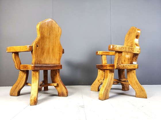 Image 1 of Vintage Brutalist Armchair, 1960S (Multiple Pieces In Stock)