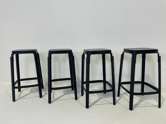 Image 1 of 6x Magis Steelwood stool