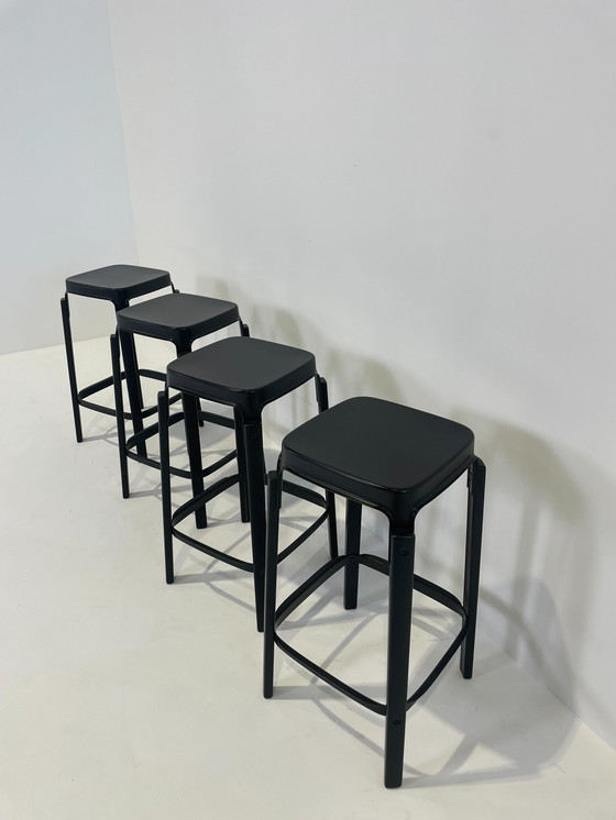 Image 1 of 6x Magis Steelwood stool