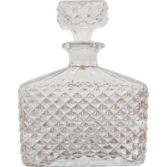 Image 1 of Decanter in cristallo vintage, Cecoslovacchia 1950