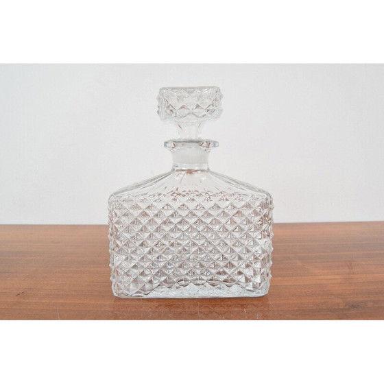 Image 1 of Decanter in cristallo vintage, Cecoslovacchia 1950