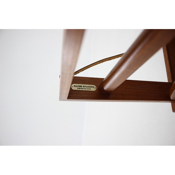 Image 1 of Vintage Adam Hoff and Poul Østergaard teak coat rack, 1960