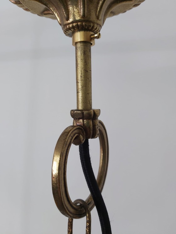 Image 1 of Glashütte limburg lamp with brass suspension