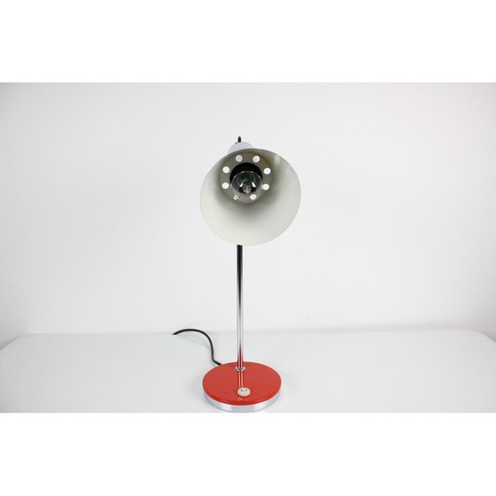 Image 1 of Vintage metal and chrome table lamp, Germany 1970s
