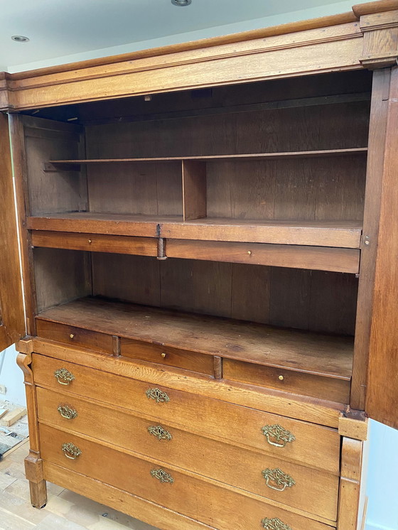 Image 1 of Beautiful Antique Wooden Cabinet