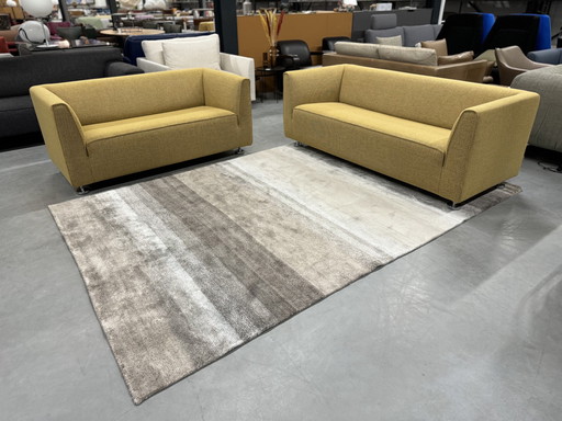 Gelderland 4800 Sofa Yellow Andes Fabric