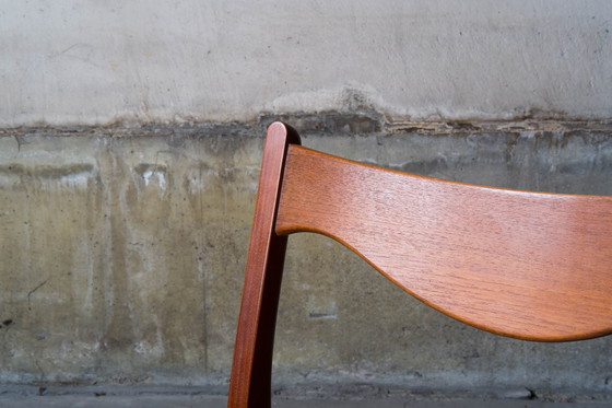 Image 1 of 4 X Model Gs60 Dining Chairs By Arne Wahl Iversen For Glyngøre Stolefabrik