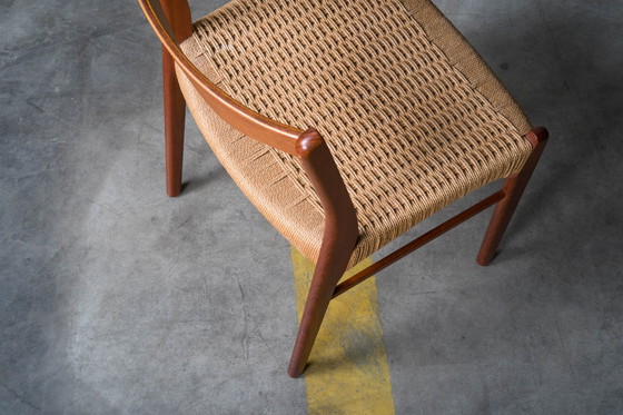 Image 1 of 4 X Model Gs60 Dining Chairs By Arne Wahl Iversen For Glyngøre Stolefabrik