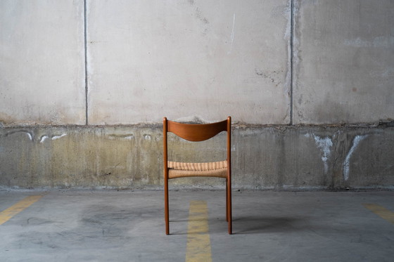 Image 1 of 4 X Model Gs60 Dining Chairs By Arne Wahl Iversen For Glyngøre Stolefabrik