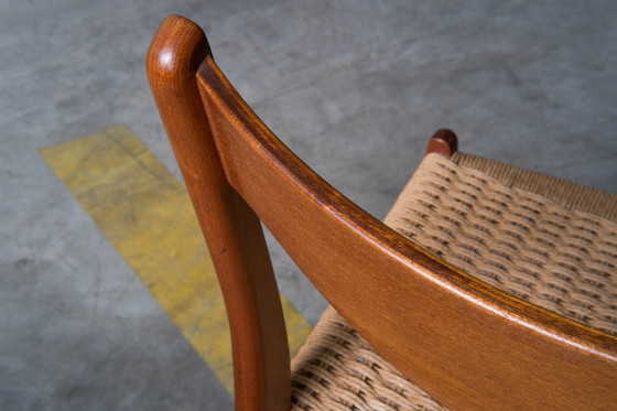 Image 1 of 4 X Model Gs60 Dining Chairs By Arne Wahl Iversen For Glyngøre Stolefabrik