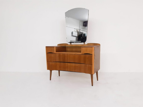 Image 1 of Small dressing table or vanity by Gunther Hoffstead for Uniflex