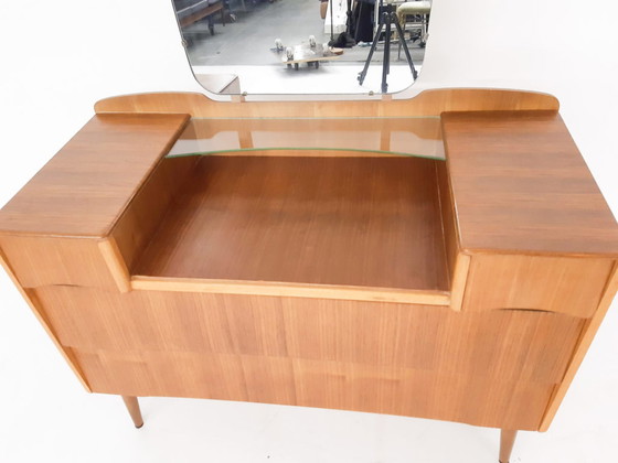 Image 1 of Small dressing table or vanity by Gunther Hoffstead for Uniflex