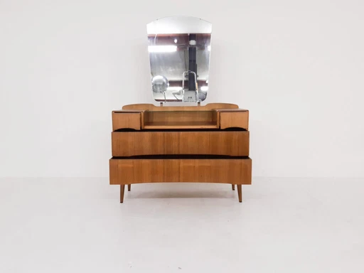 Small dressing table or vanity by Gunther Hoffstead for Uniflex