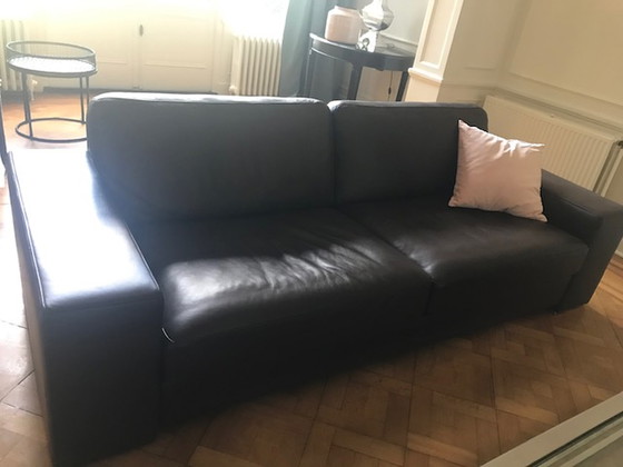 Image 1 of 2x Rolf Benz sofa + footstool