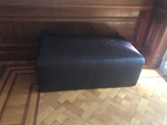 Image 1 of 2x Rolf Benz sofa + footstool