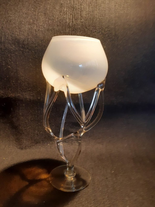 Józefina Art Glass Chalice