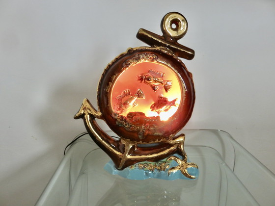 Image 1 of Ceramic Lamp From Vallauris, 50s 60s, France