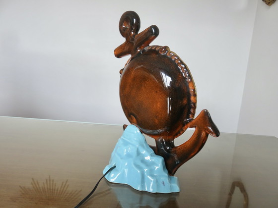 Image 1 of Ceramic Lamp From Vallauris, 50s 60s, France