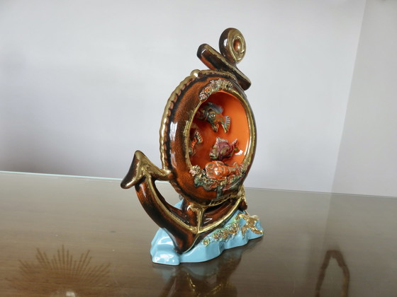 Image 1 of Ceramic Lamp From Vallauris, 50s 60s, France