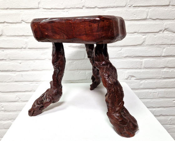 Image 1 of Mid - Century Trunk Stool