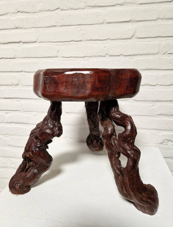 Image 1 of Mid - Century Trunk Stool