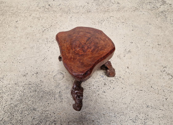 Image 1 of Mid - Century Trunk Stool