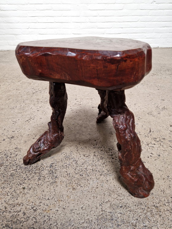 Image 1 of Mid - Century Trunk Stool