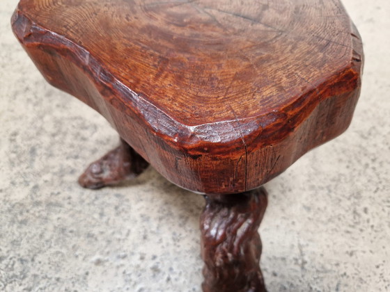 Image 1 of Mid - Century Trunk Stool