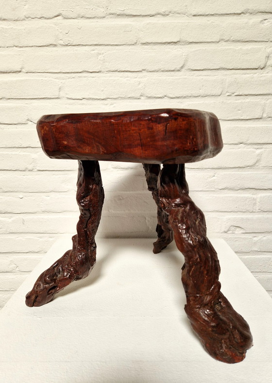 Image 1 of Mid - Century Trunk Stool