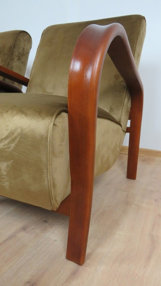 Image 1 of 2x  K.Kozelka & A.Kropacek Armchairs