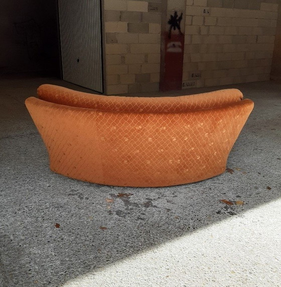 Image 1 of 4/7 Poltrona Ligne Roset arancione Pr M. Ducaroy Mod. Albany, design vintage