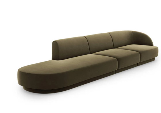 Image 1 of Micadoni 4-Seater Sofa - Olive Green/Khaki