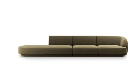 Image 1 of Micadoni 4-Seater Sofa - Olive Green/Khaki