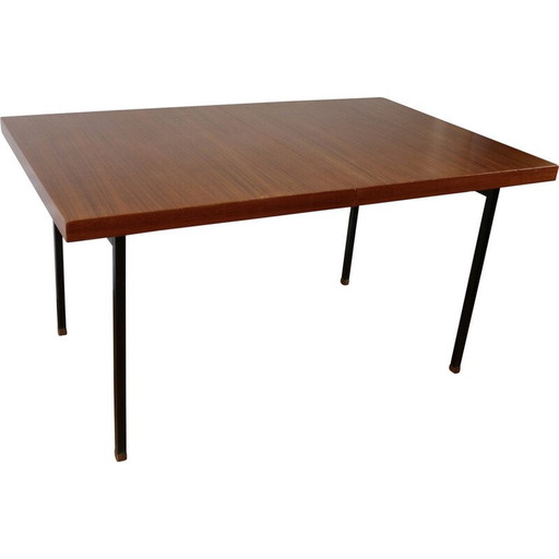 Vintage teak table by Paul Geoffroy for Roche Bobois, France 1960