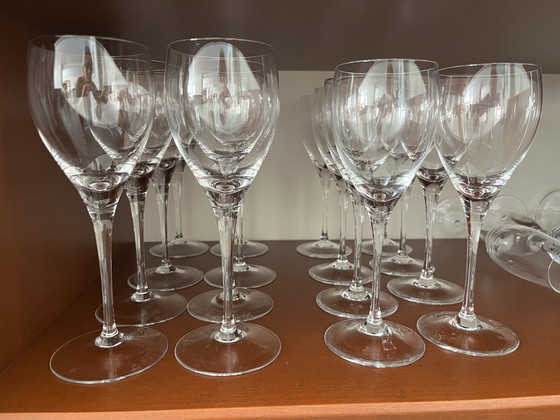 Image 1 of 21x Peill&Putzer Red - White & Champagne Glasses