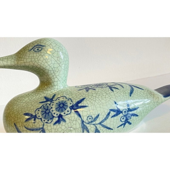 Image 1 of Vintage cracked ceramic duck
