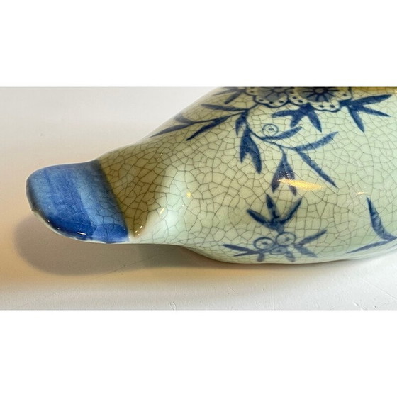 Image 1 of Vintage cracked ceramic duck