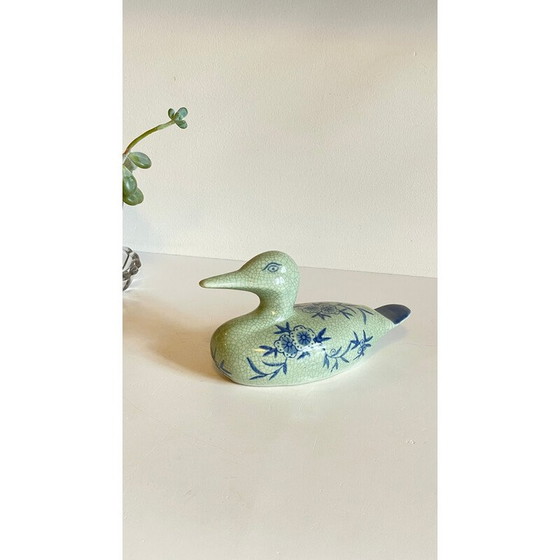 Image 1 of Vintage cracked ceramic duck