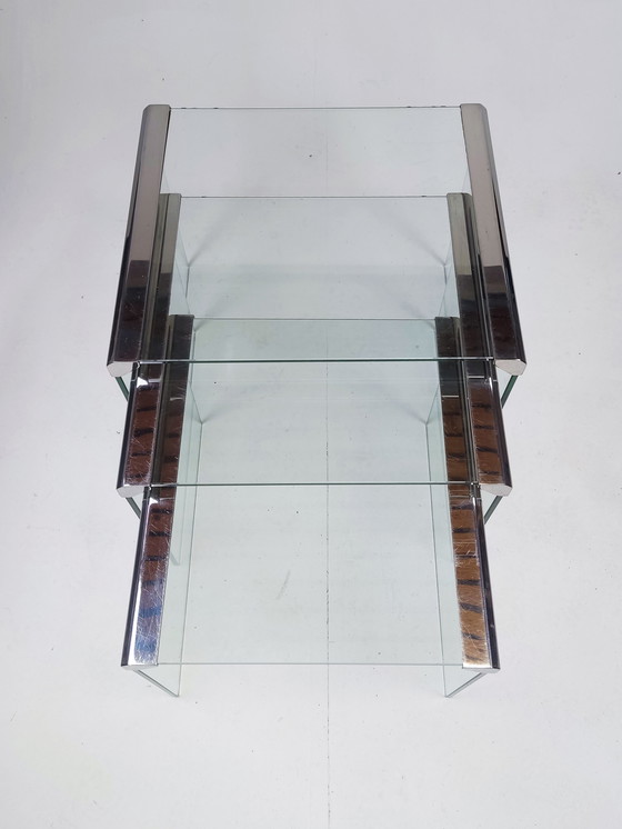 Image 1 of 3x Gallotti & Radice nesting tables