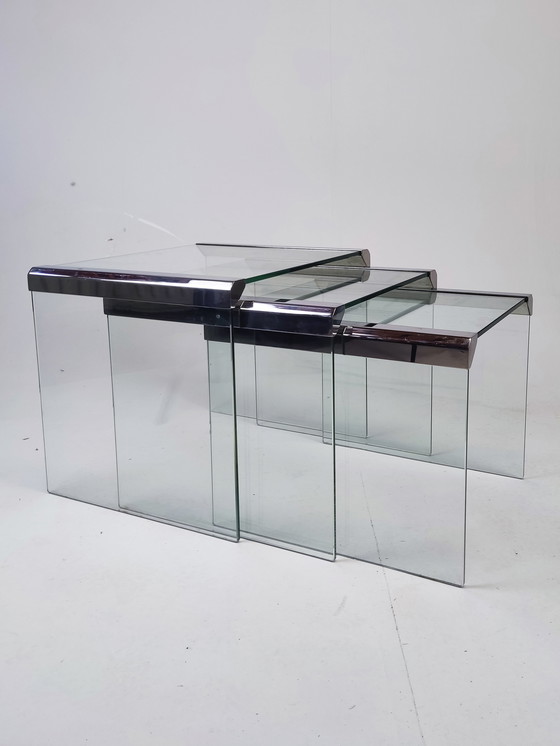 Image 1 of 3x Gallotti & Radice nesting tables