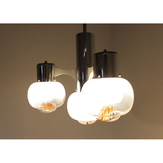 Image 1 of Vintage Murano glass chandelier, 1970