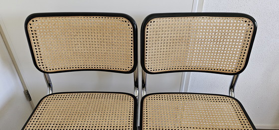 Image 1 of 2 Cesca Tube Frame Chairs Retro