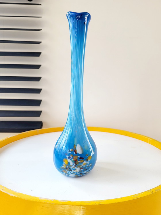 Image 1 of Multicolored soliflore vase, probably France