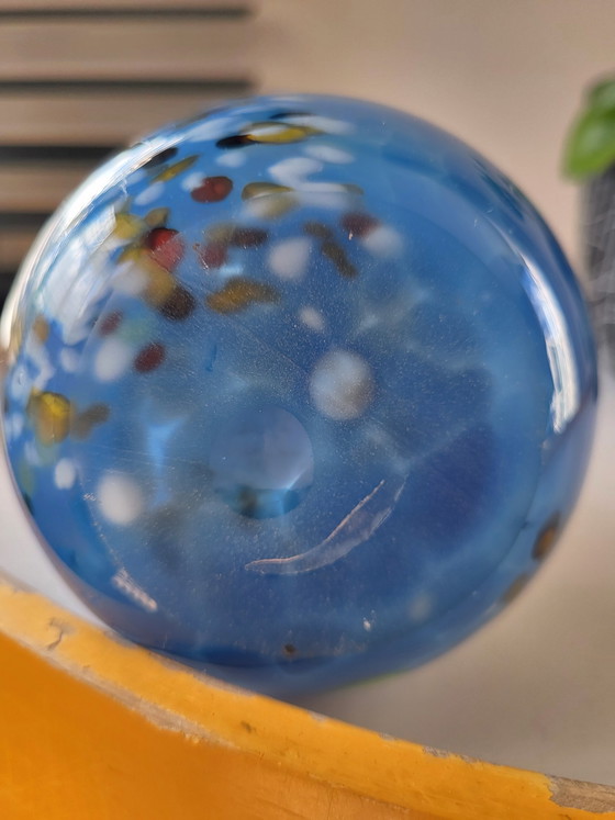 Vase soliflore multicolore, probablement France – Glass, Vintage (photo 4 of 9)