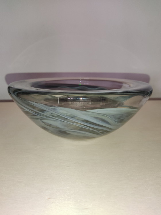 Image 1 of 4x Kosta Boda Atoll Design Anna Ehrner bowl tea light holder