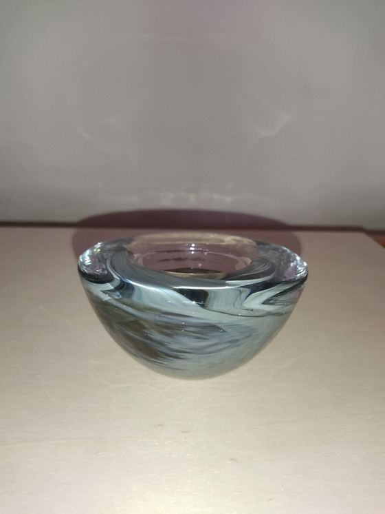 Image 1 of 4x Kosta Boda Atoll Design Anna Ehrner bowl tea light holder